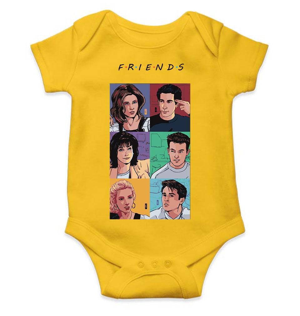 Friends Web Series Rompers for Baby Boy- FunkyTeesClub