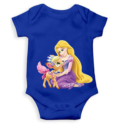 Princess Cartoon Rompers for Baby Girl- FunkyTeesClub