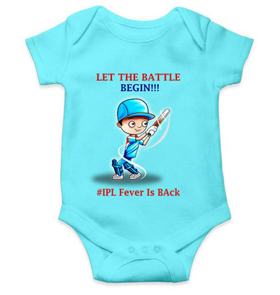 IPL Fever Is Back Rompers for Baby Girl- FunkyTeesClub