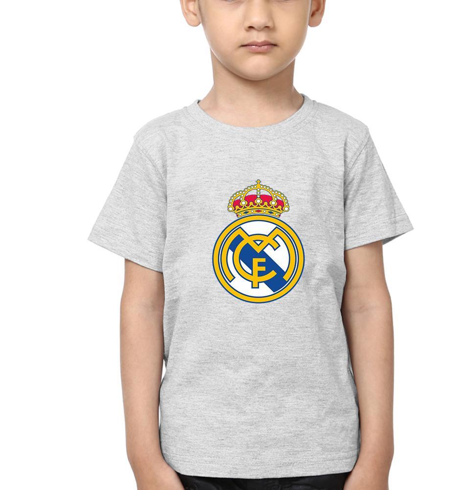 Real Madrid Half Sleeves T-Shirt for Boy-FunkyTeesClub