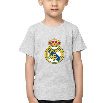 Real Madrid Half Sleeves T-Shirt for Boy-FunkyTeesClub
