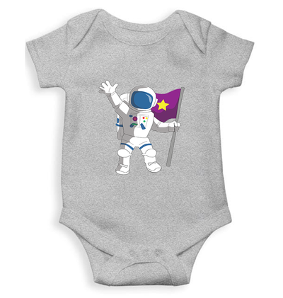 Future Astronaut Rompers for Baby Girl- FunkyTeesClub