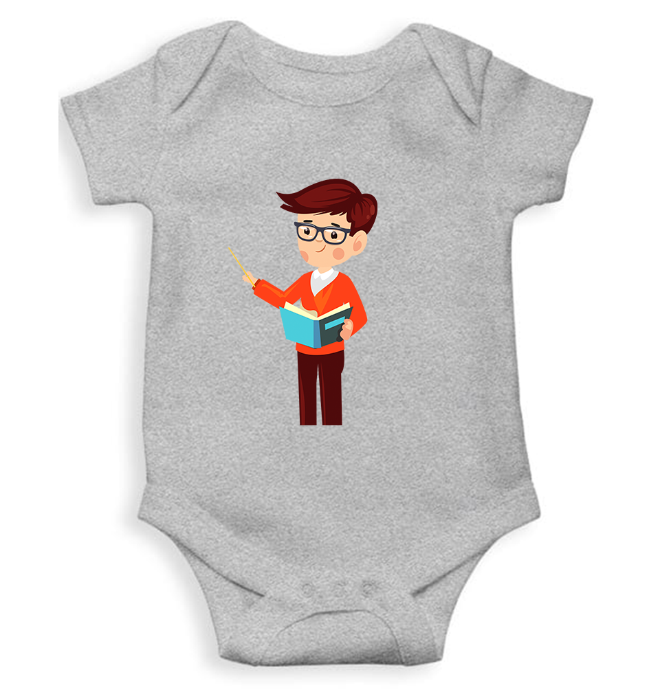 Future Teacher Rompers for Baby Girl- FunkyTeesClub