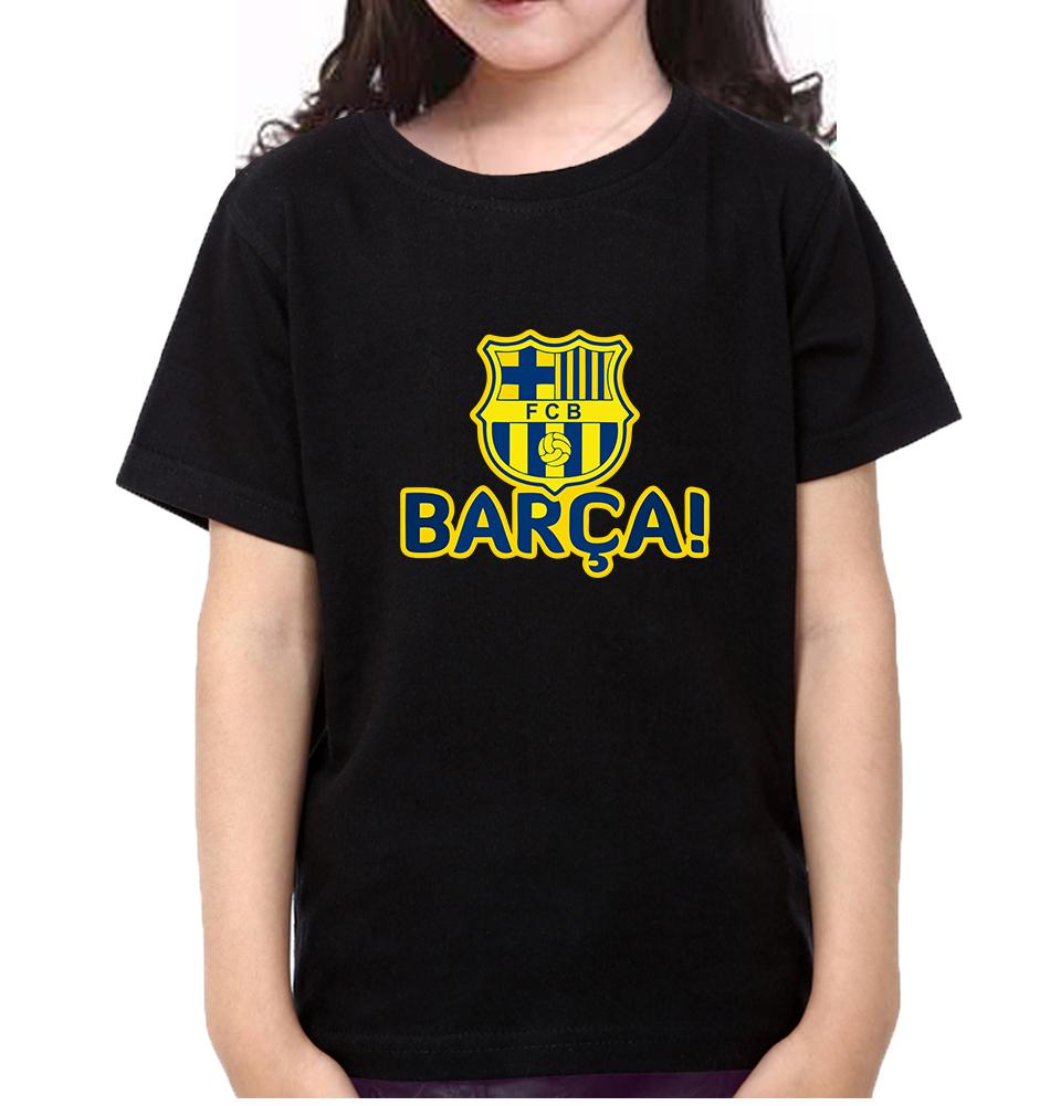 FCB Half Sleeves T-Shirt For Girls -FunkyTeesClub