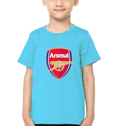 Arsenal Half Sleeves T-Shirt for Boy-FunkyTeesClub