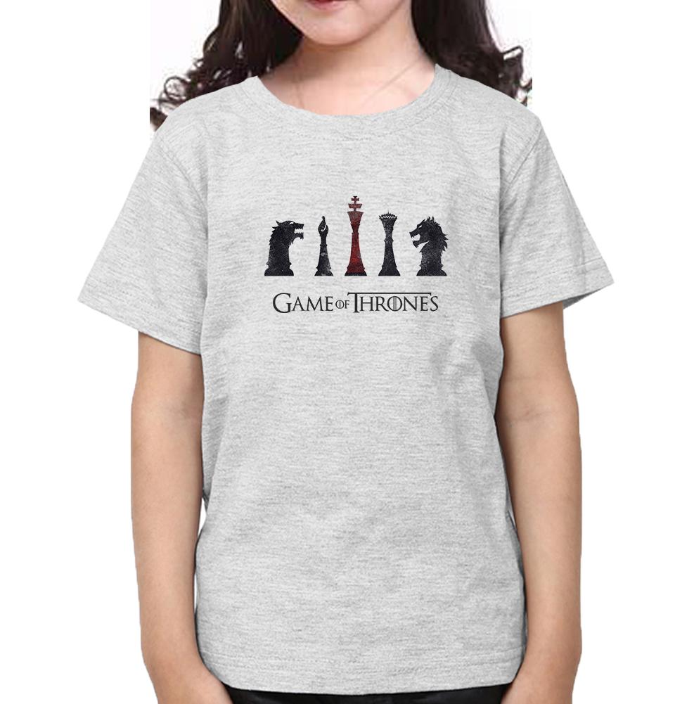 GOT Game of Thrones Half Sleeves T-Shirt For Girls -FunkyTeesClub