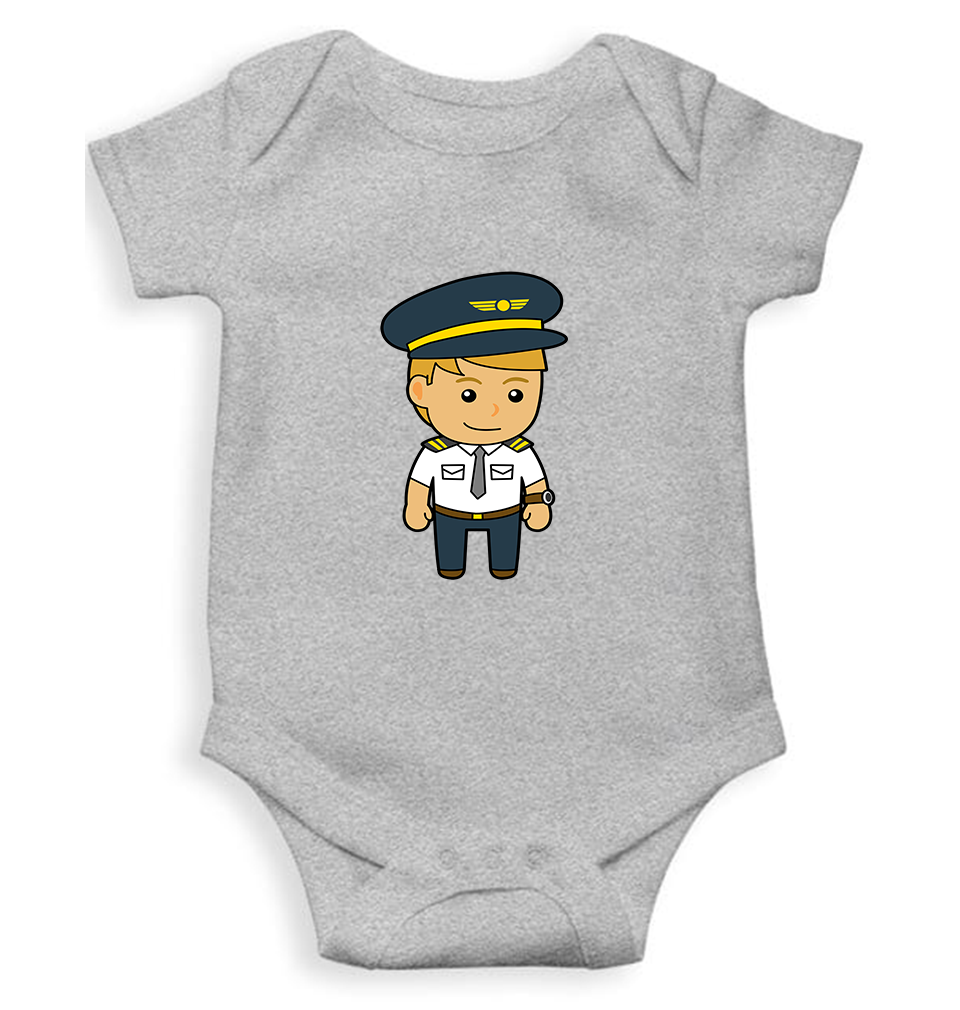 Future Pilot Rompers for Baby Girl- FunkyTeesClub