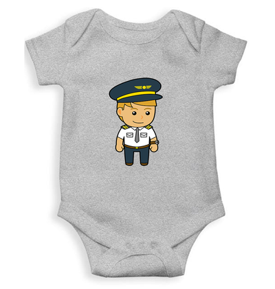 Future Pilot Rompers for Baby Girl- FunkyTeesClub