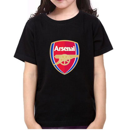 Arsenal Half Sleeves T-Shirt For Girls -FunkyTeesClub