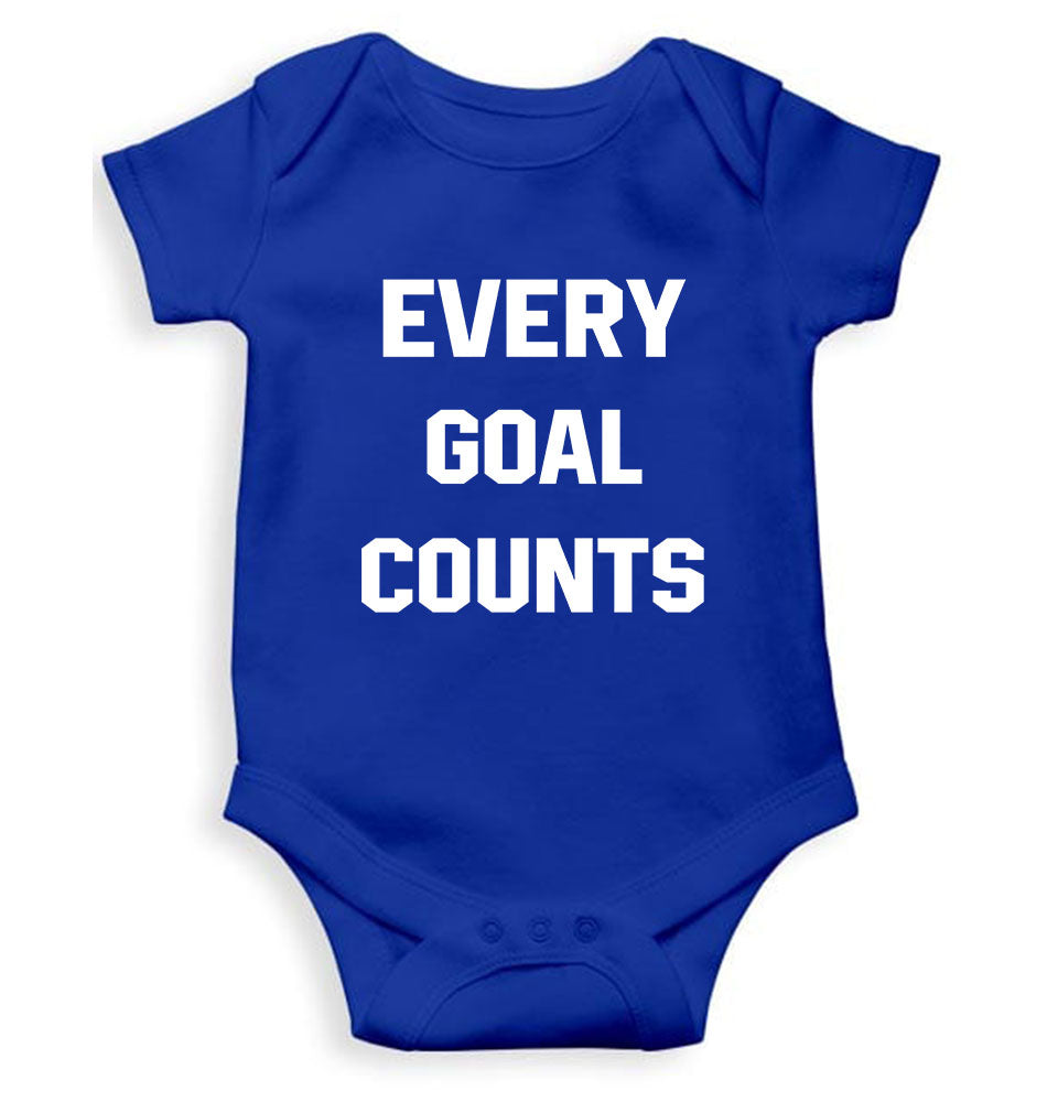 Every Goals Counts Rompers for Baby Boy- FunkyTeesClub