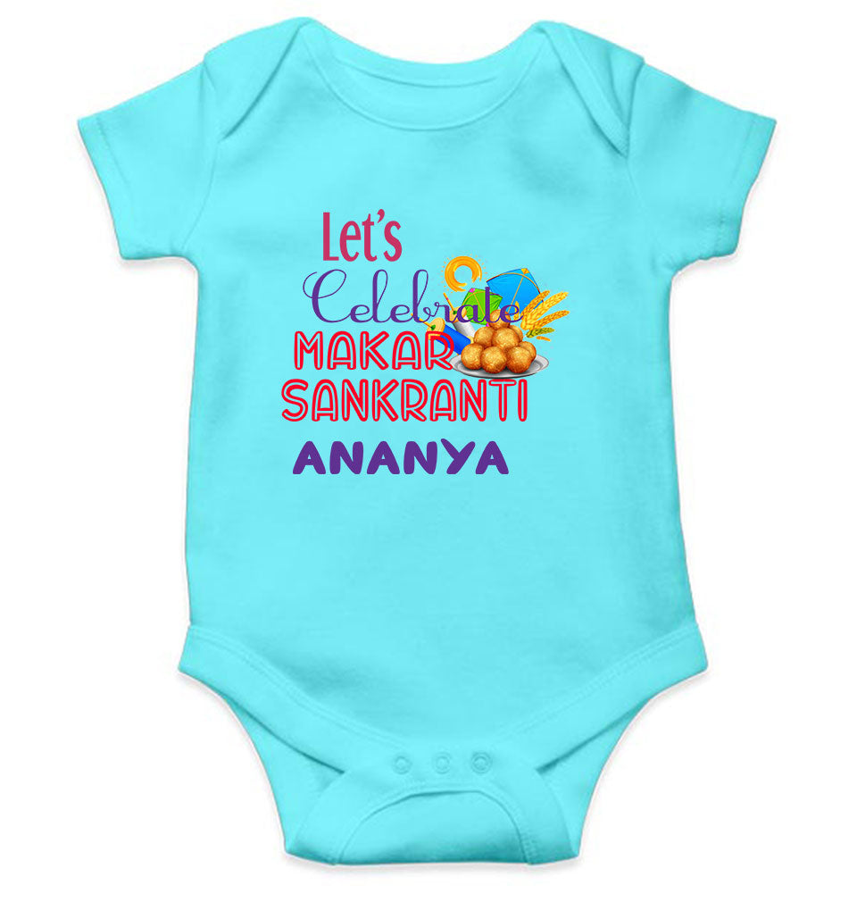 Makar Sankranti Rompers for Baby Girl- FunkyTeesClub
