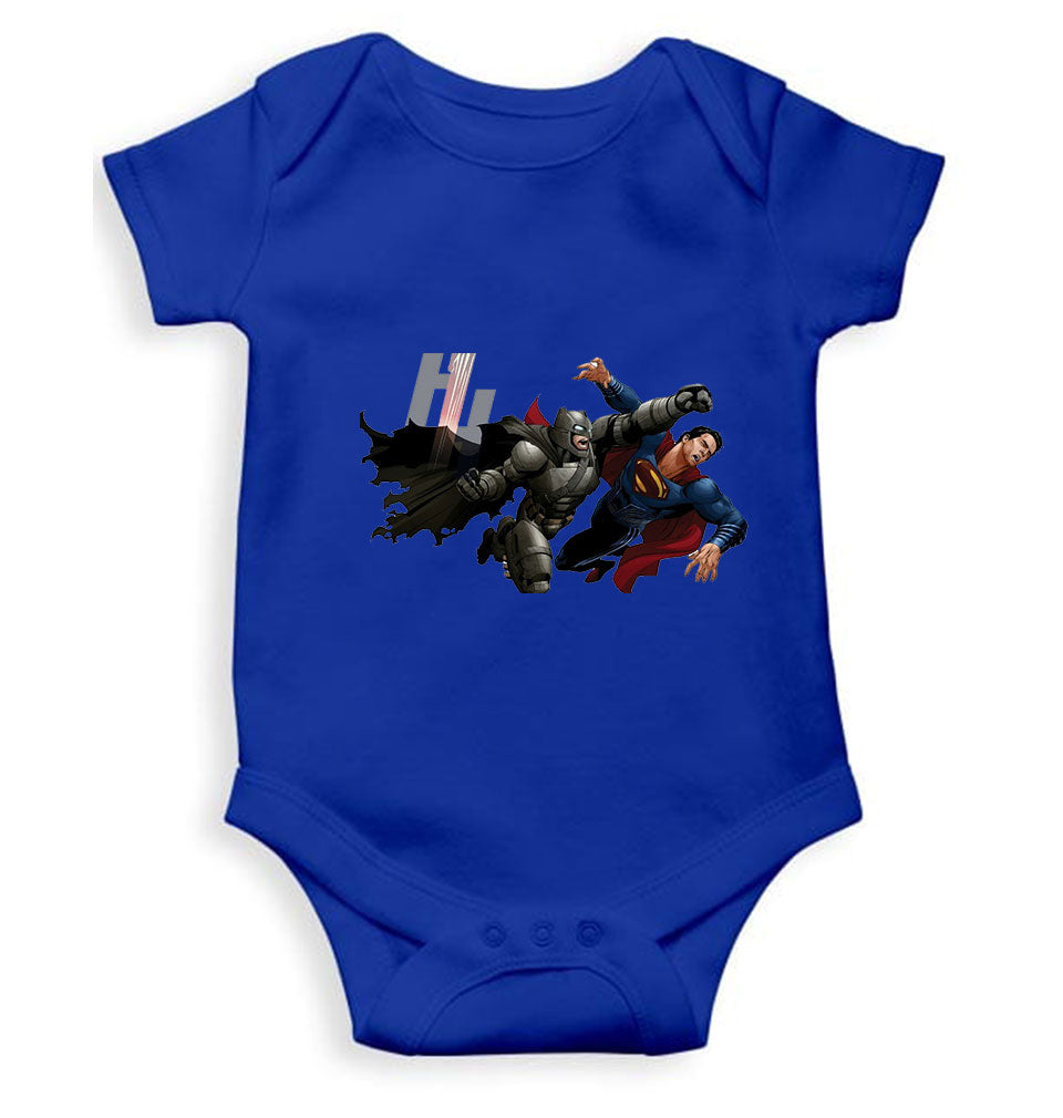 Superhero Cartoon Rompers for Baby Girl- FunkyTeesClub