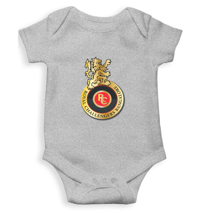 RCB  Royal Challengers Bangalore Rompers for Baby Girl - FunkyTeesClub