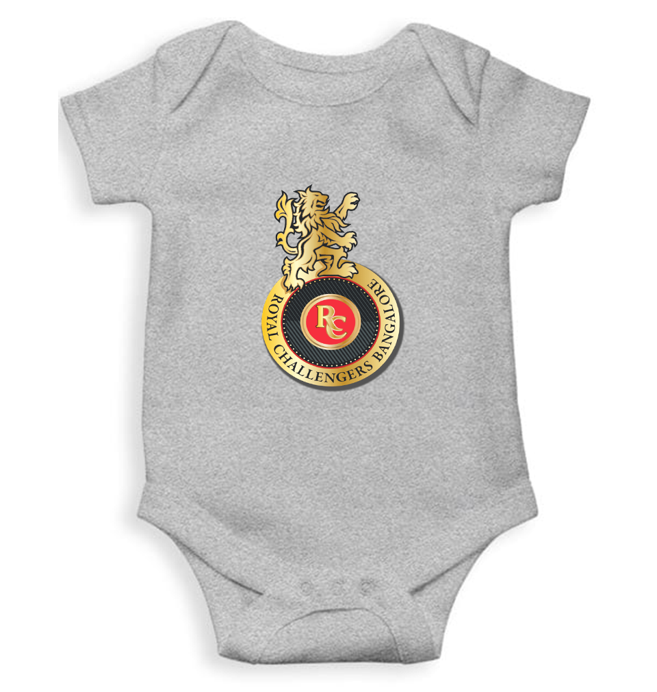 RCB  Royal Challengers Bangalore Rompers for Baby Girl - FunkyTeesClub