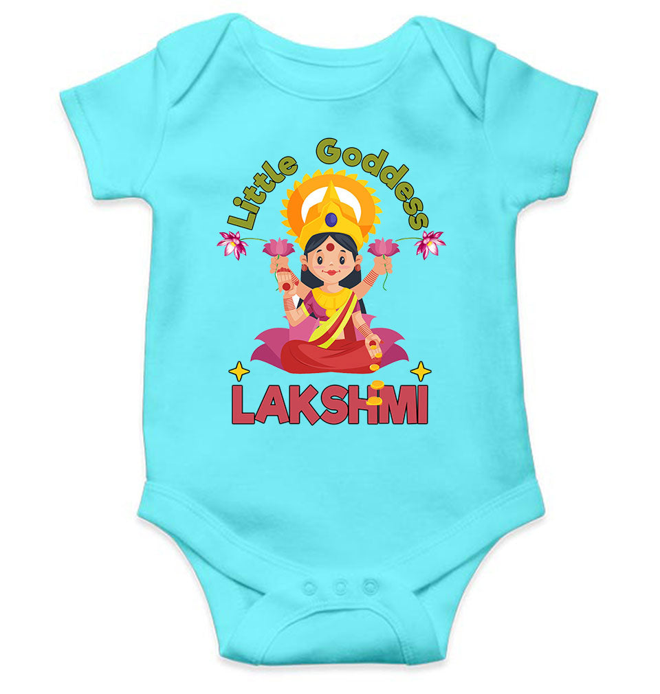 Custom Name Little Goddess Navratri Rompers for Baby Girl- FunkyTeesClub