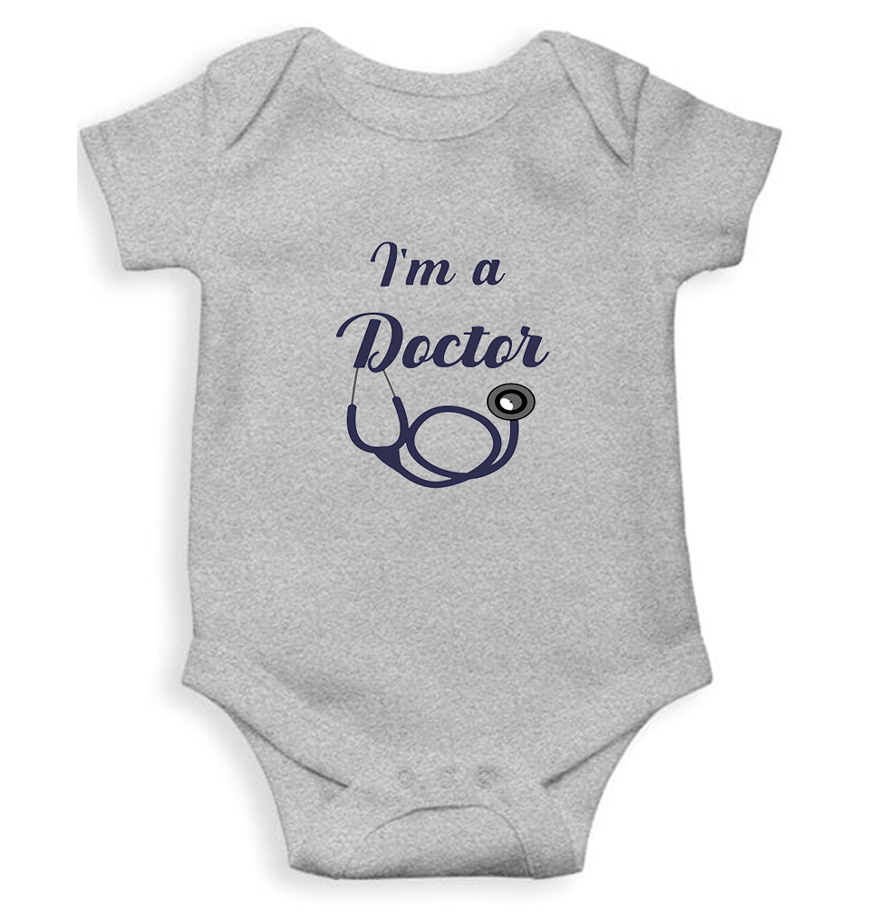 Future Doctor Rompers for Baby Girl- FunkyTeesClub