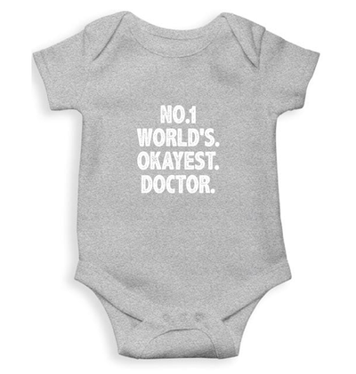 Future Doctor Rompers for Baby Boy- FunkyTeesClub