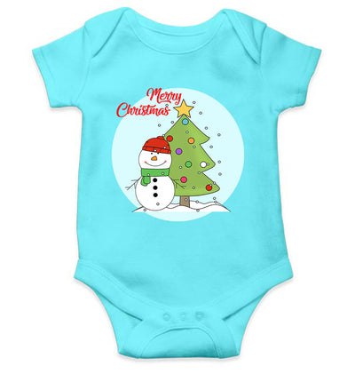 Merry Christmas Rompers for Baby Girl- FunkyTeesClub