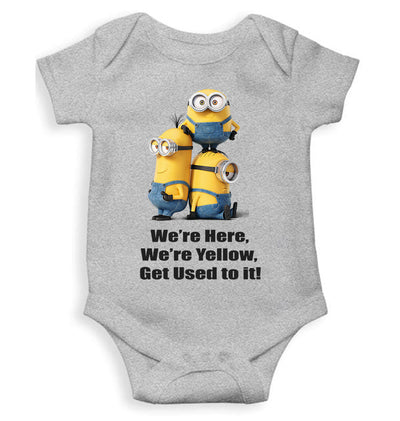 Cartoon Quotes Rompers for Baby Boy- FunkyTeesClub