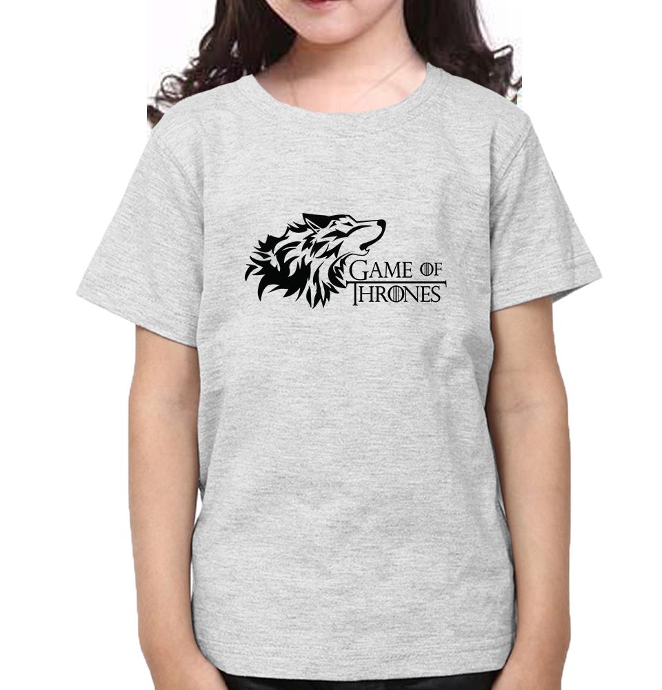 GOT Game Of Thrones Winter Coming Half Sleeves T-Shirt For Girls -FunkyTeesClub