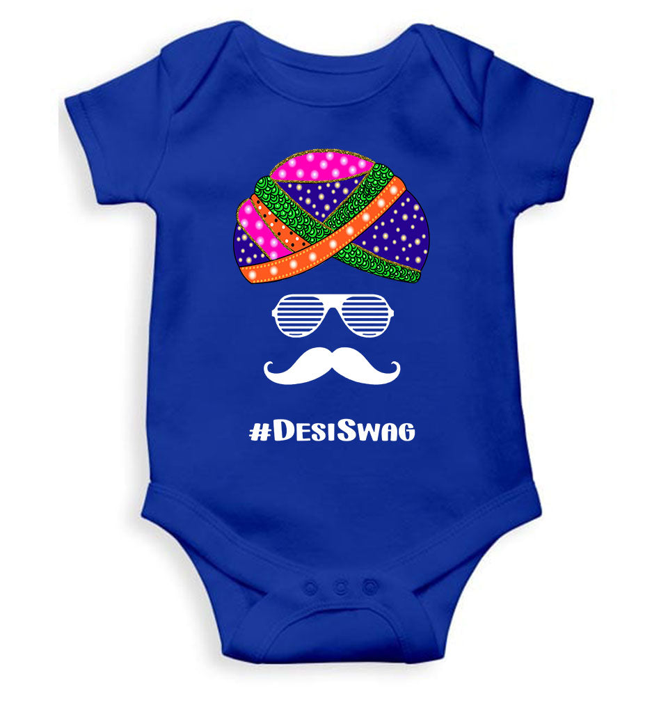 Desi Swag Navratri Rompers for Baby Boy- FunkyTeesClub