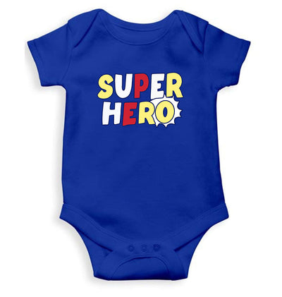 Super Heros Rompers for Baby Girl- FunkyTeesClub