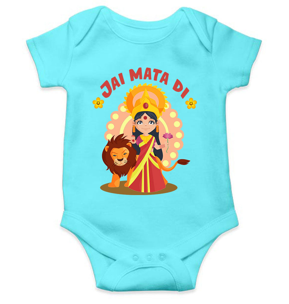 Jai Mata Di Navratri Rompers for Baby Boy- FunkyTeesClub