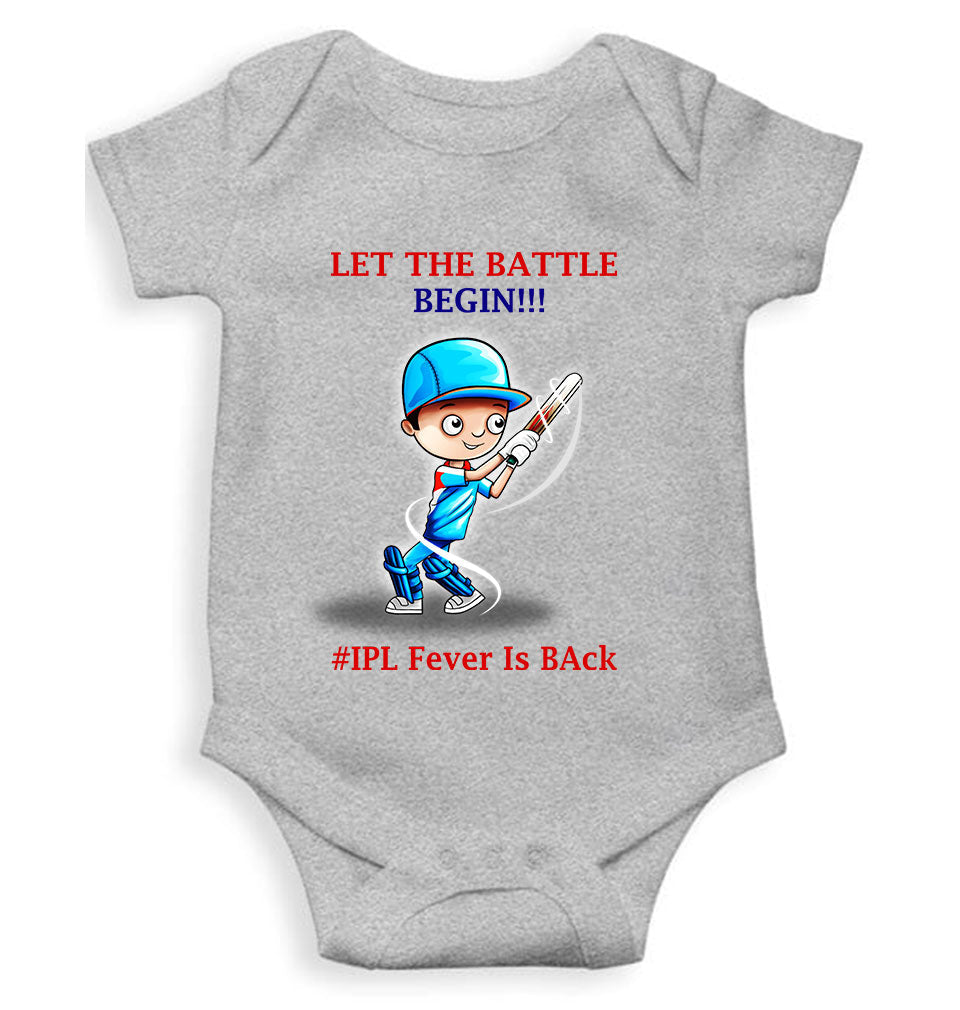 IPL Fever Is Back Rompers for Baby Girl- FunkyTeesClub