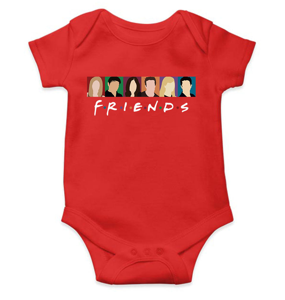 F.R.I.E.N.D.S Friends Web Series Rompers for Baby Girl- FunkyTeesClub