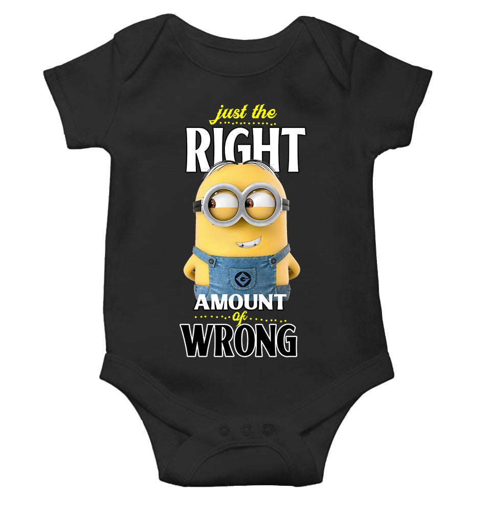 Cartoon Quotes Rompers for Baby Girl- FunkyTeesClub