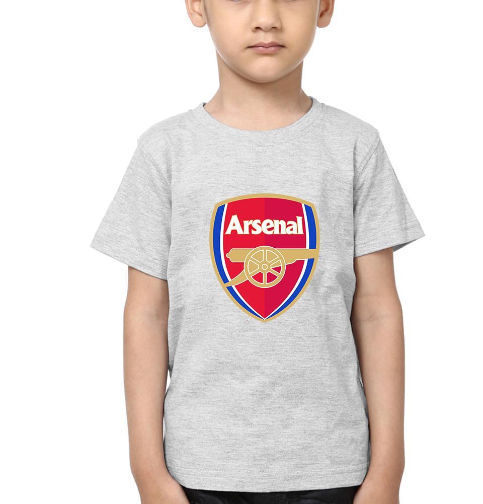 Arsenal Half Sleeves T-Shirt for Boy-FunkyTeesClub