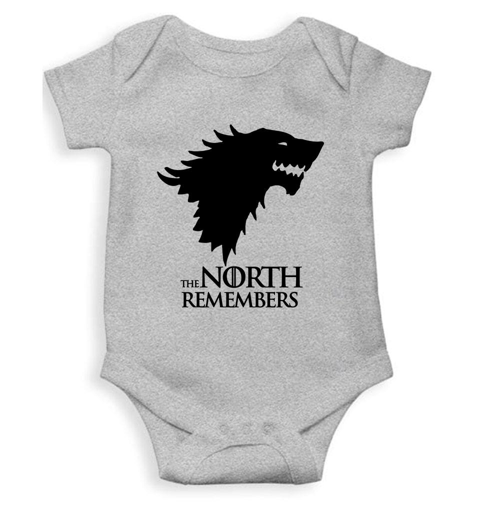 The North Remembers Web Series Rompers for Baby Boy- FunkyTeesClub