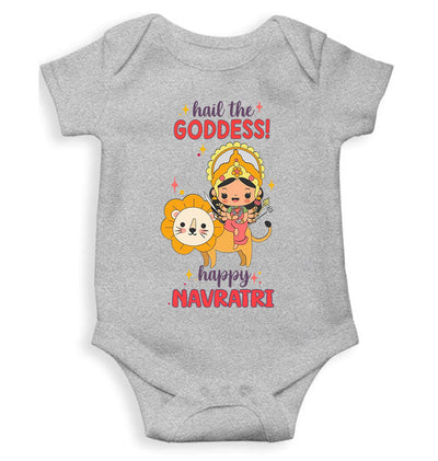 Happy Navratri Rompers for Baby Girl- FunkyTeesClub