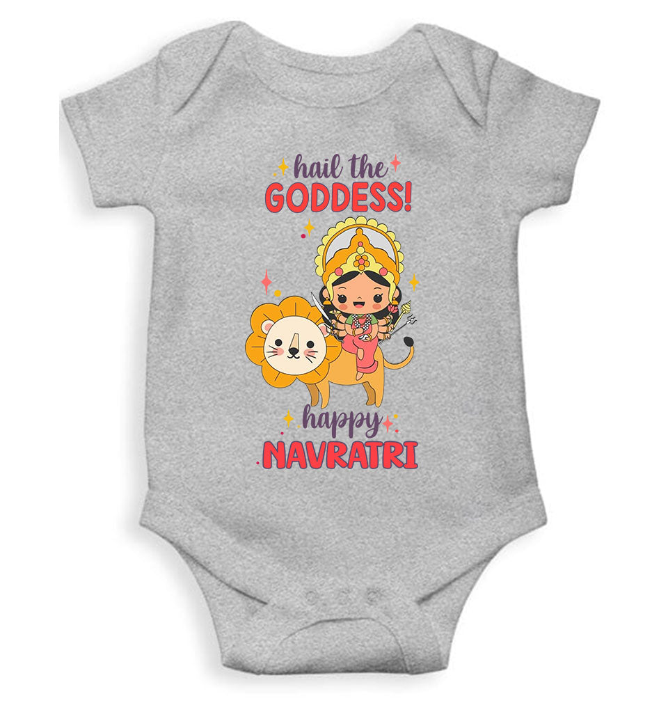 Happy Navratri Rompers for Baby Girl- FunkyTeesClub