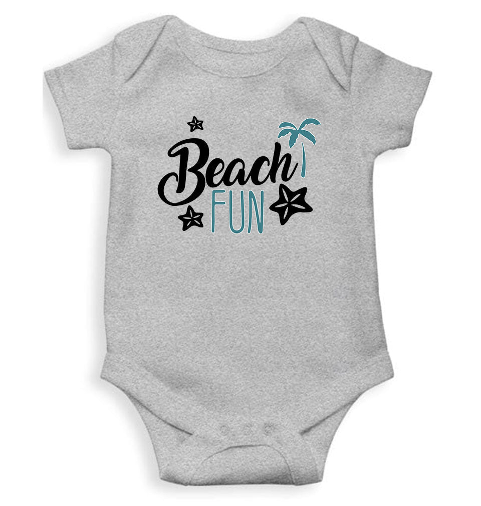 Beach Fun Rompers for Baby Girl- FunkyTeesClub