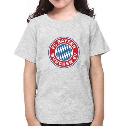 Bayern Munich Half Sleeves T-Shirt For Girls -FunkyTeesClub