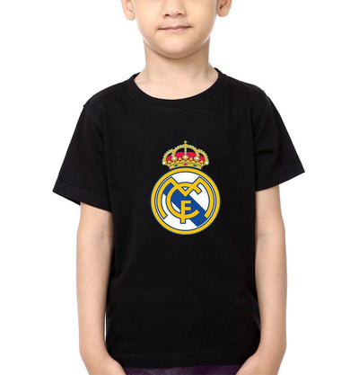 Real Madrid Half Sleeves T-Shirt for Boy-FunkyTeesClub