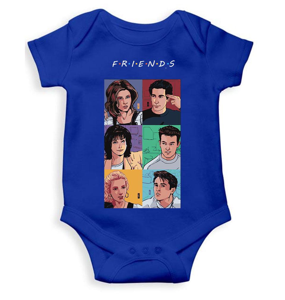 Friends Web Series Rompers for Baby Boy- FunkyTeesClub