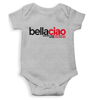 La Casa Da Papel Money Heist Web Series Rompers for Baby Boy- FunkyTeesClub