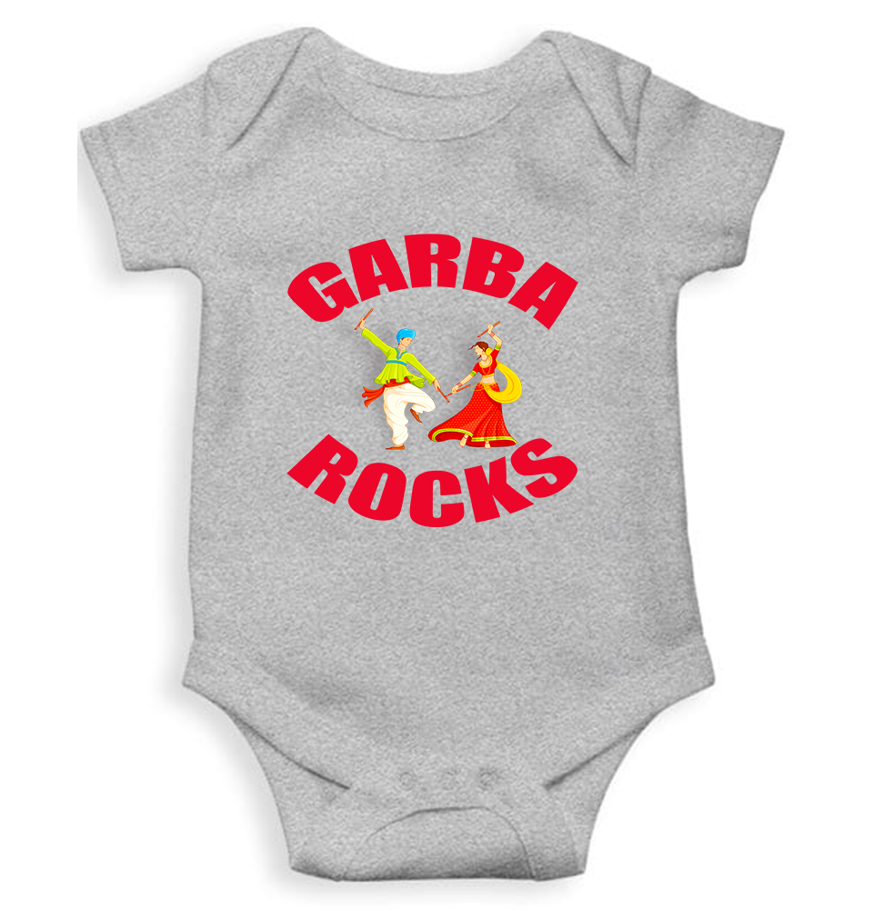 Garbha Rocks Rompers for Baby Girl- FunkyTeesClub