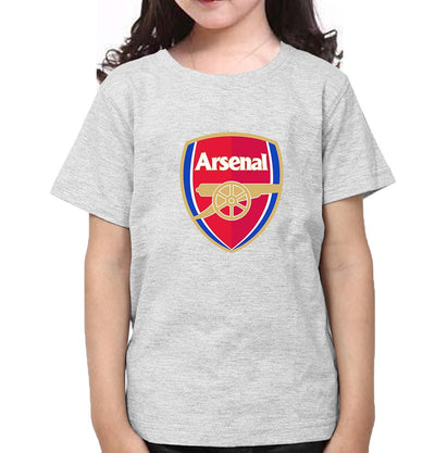 Arsenal Half Sleeves T-Shirt For Girls -FunkyTeesClub