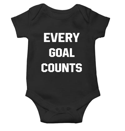 Every Goals Counts Rompers for Baby Boy- FunkyTeesClub
