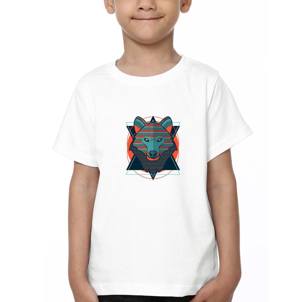 WOLF Half Sleeves T-Shirt for Boy-FunkyTeesClub