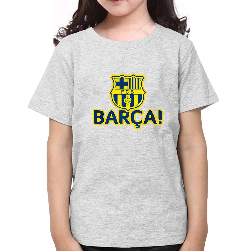 FCB Half Sleeves T-Shirt For Girls -FunkyTeesClub