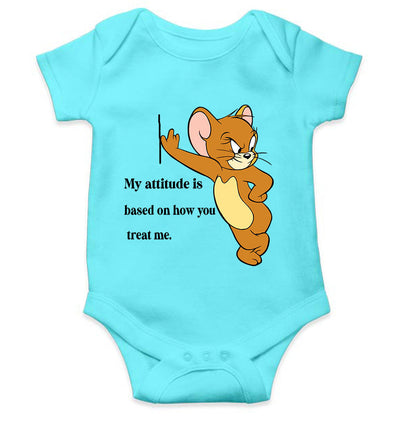 Attitude Shows Cute Jerry Rompers for Baby Girl- FunkyTeesClub