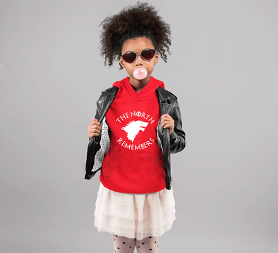 GOT Game Of Thrones North Remembers Girl Hoodies-FunkyTeesClub
