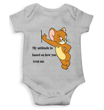 Attitude Shows Cute Jerry Rompers for Baby Girl- FunkyTeesClub