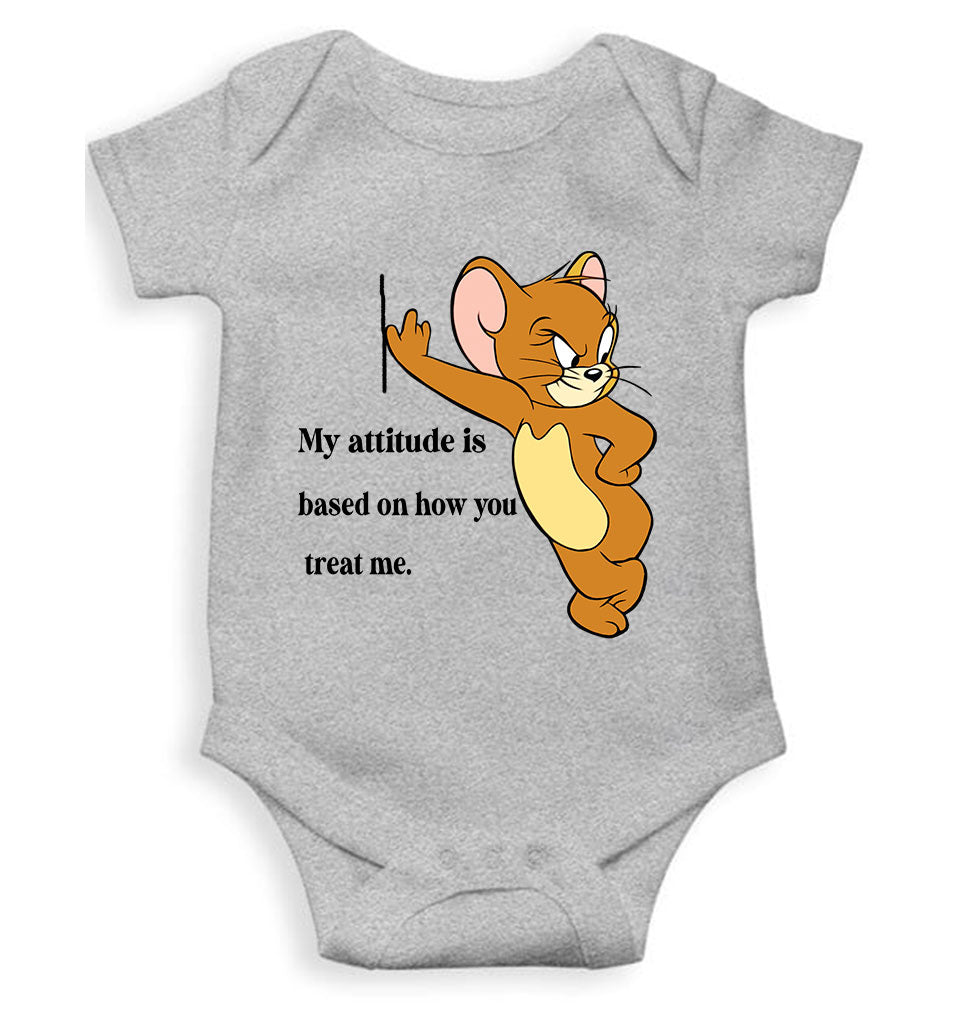 Attitude Shows Cute Jerry Rompers for Baby Girl- FunkyTeesClub