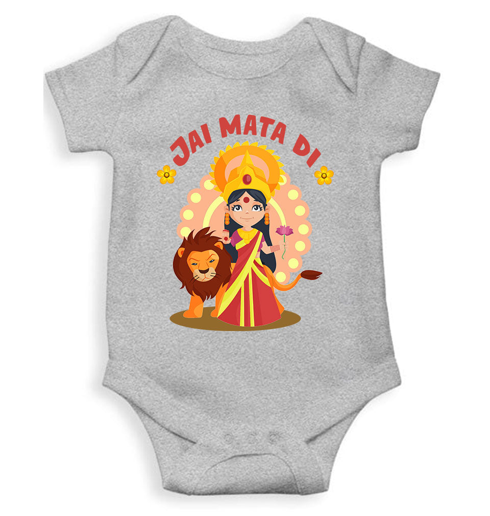 Jai Mata Di Navratri Rompers for Baby Girl- FunkyTeesClub