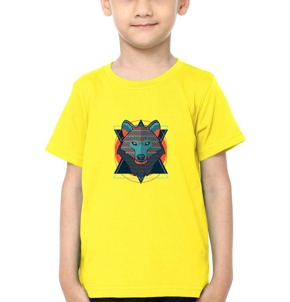 WOLF Half Sleeves T-Shirt for Boy-FunkyTeesClub
